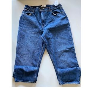 Size 16 Abercrombie & Fitch straight legged jeans